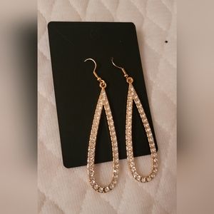 Gold Teardrop Earrings